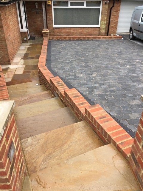 Block paving driveway b12 5 Hastings