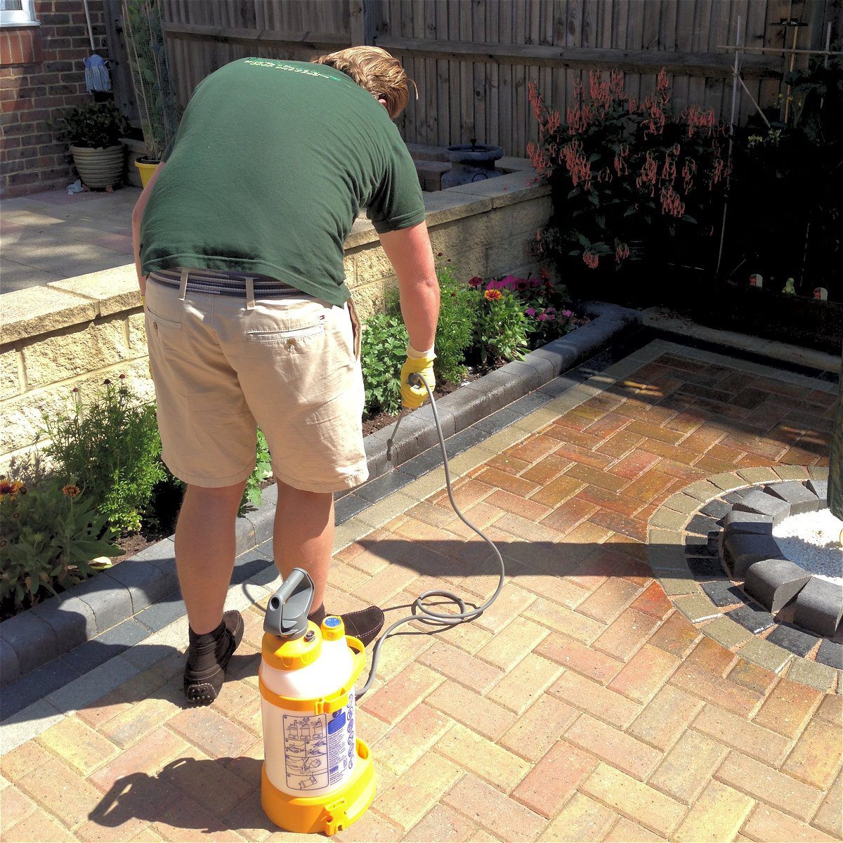Block paving treatment spray Hastings