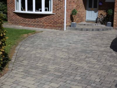 Ashford block paving driveway
