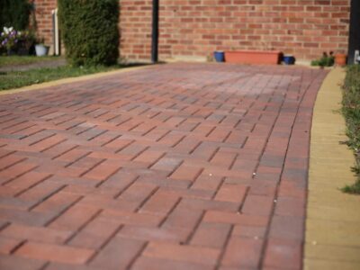 Grey block paving driveway ideas Ashford