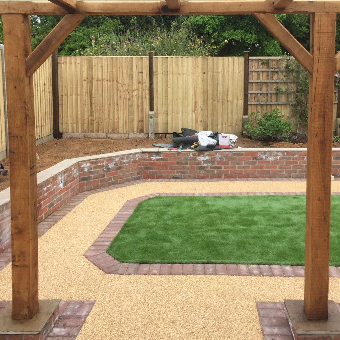 Wooden fencing pergola Hastings