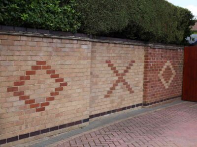 Battle repointing brickwork