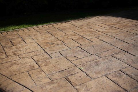 Imprinted Concrete Driveway Crowborough