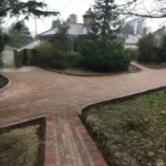 Block paved area complete Hastings