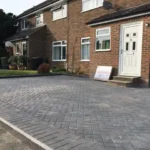Grey block paving driveways Hastings
